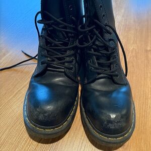 Dr Martens 1919 leather steel cap boots 
Sz UK 7